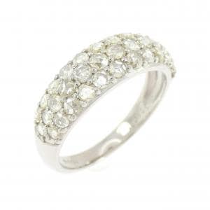 PT900 パヴェ ダイヤモンド リング 0.80CT