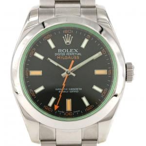 ロレックス ミルガウス 116400GV SS 自動巻 V番