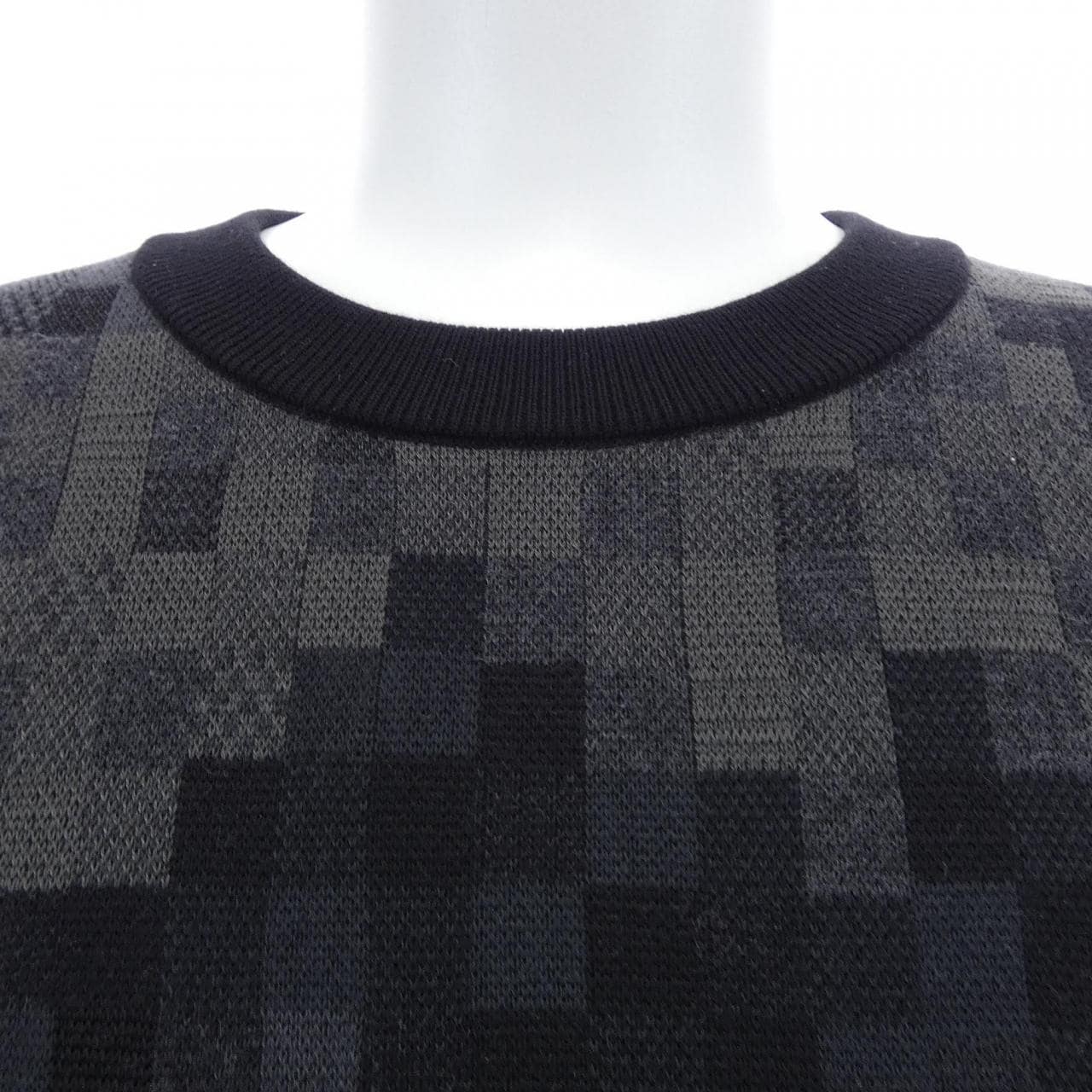 ルイヴィトン LOUIS VUITTON ダモフラージュ ジャカードプルオーバー HSN92WTMJ ニット