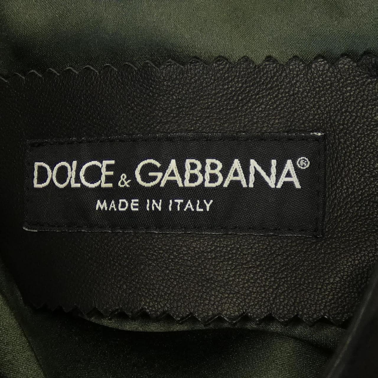 ドルチェアンドガッバーナ DOLCE&GABBANA レザージャケット