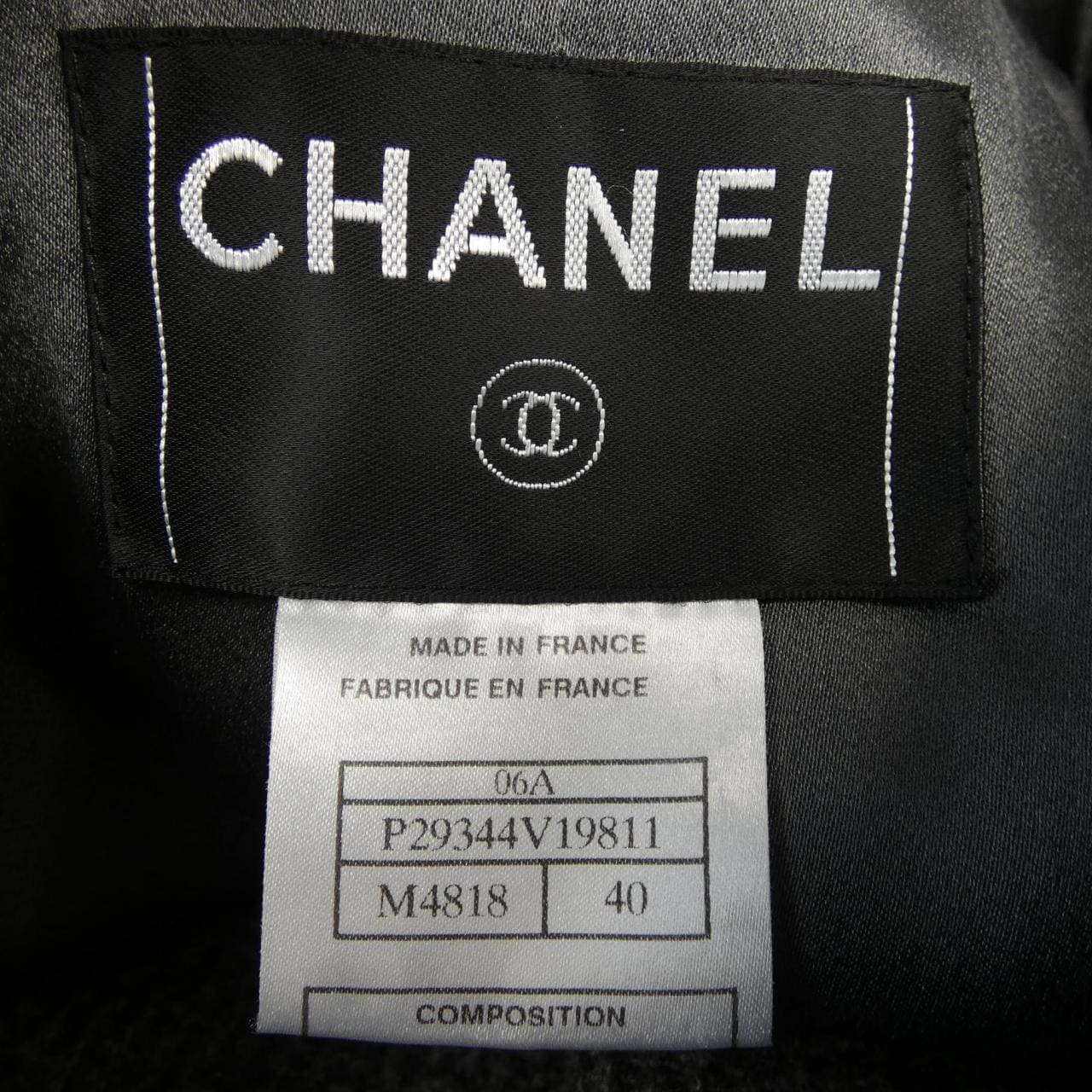 シャネル CHANEL P29344V19811 06A コート