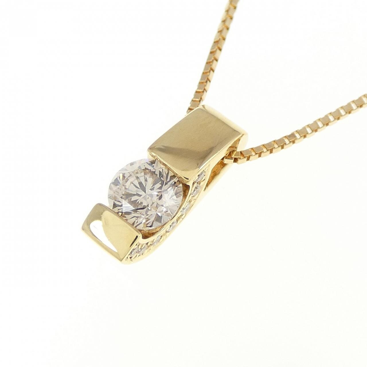 K18YG ダイヤモンド ネックレス 0.317CT