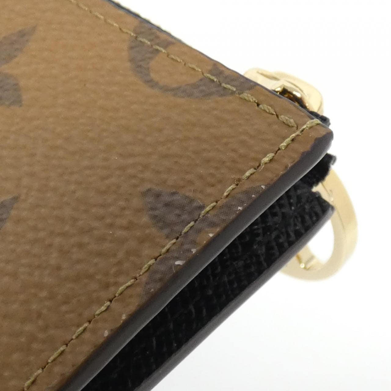 LOUIS VUITTON Monogram Reverse Porto Cult Romy M81912零钱包卡片包