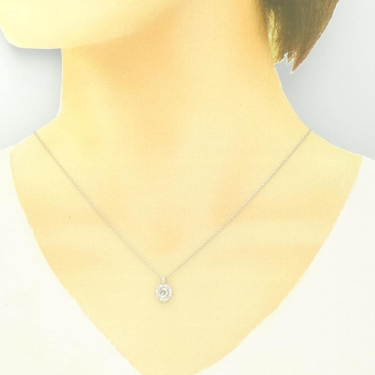 コメ兵｜PT ダイヤモンド ネックレス 0.33CT｜ジュエリー｜ネックレス