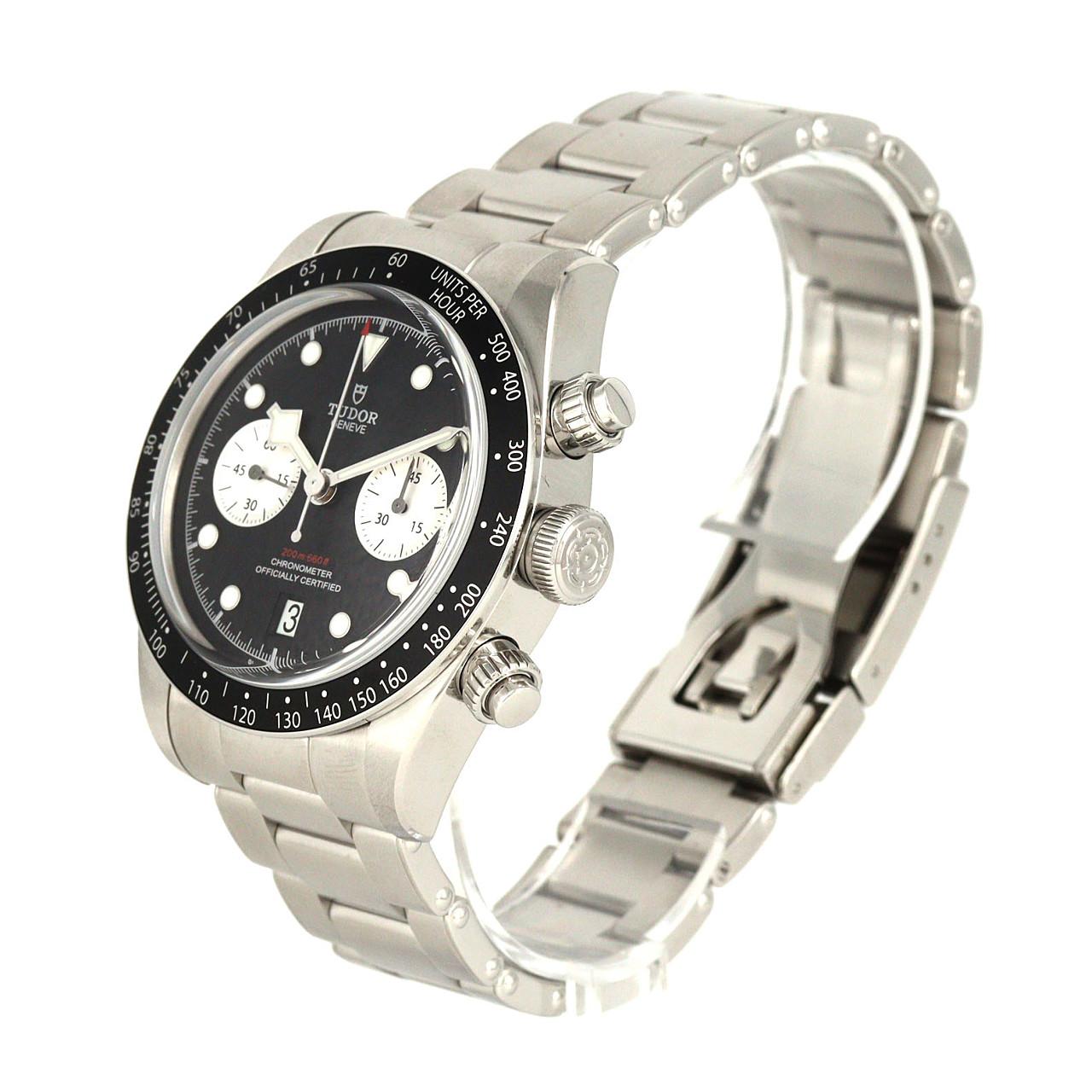 チューダー/チュードル ブラックベイクロノ M79360N-0001 SS 自動巻