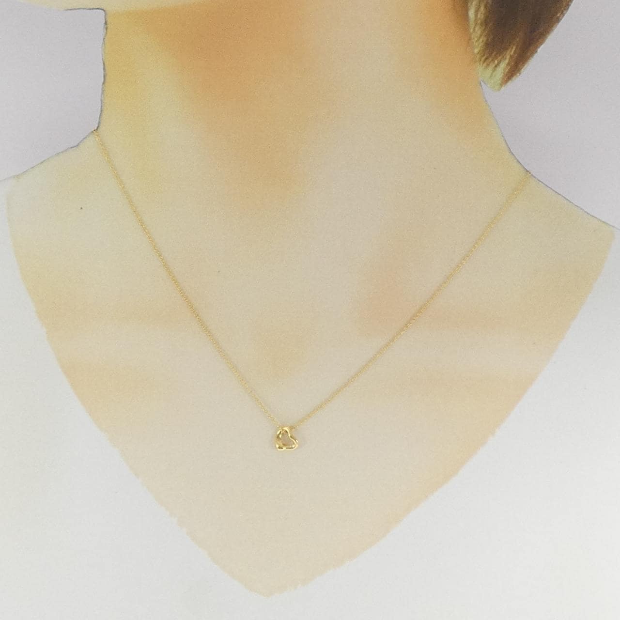 ティファニー オープンハート ネックレス