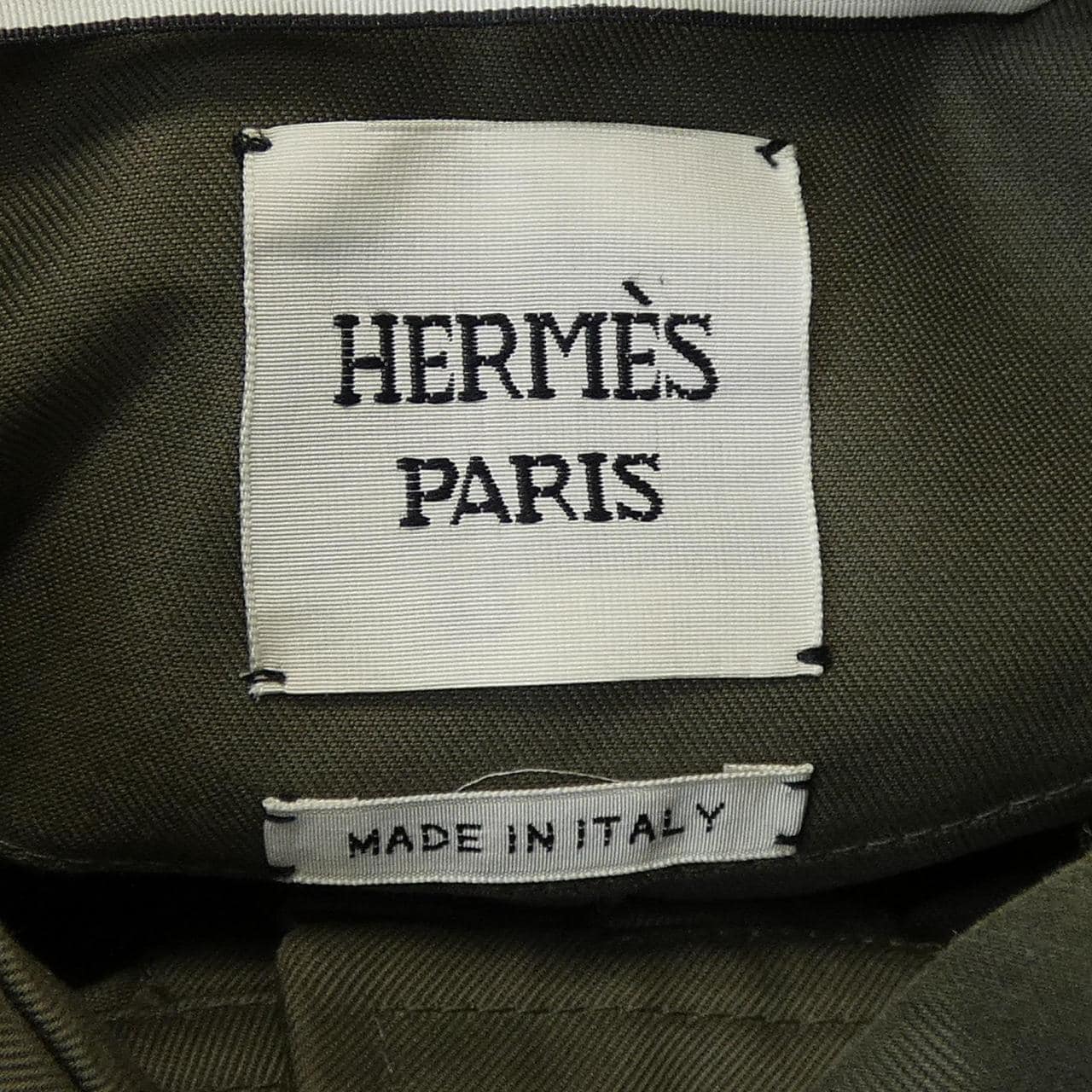 エルメス HERMES *06-7107 トレンチコート