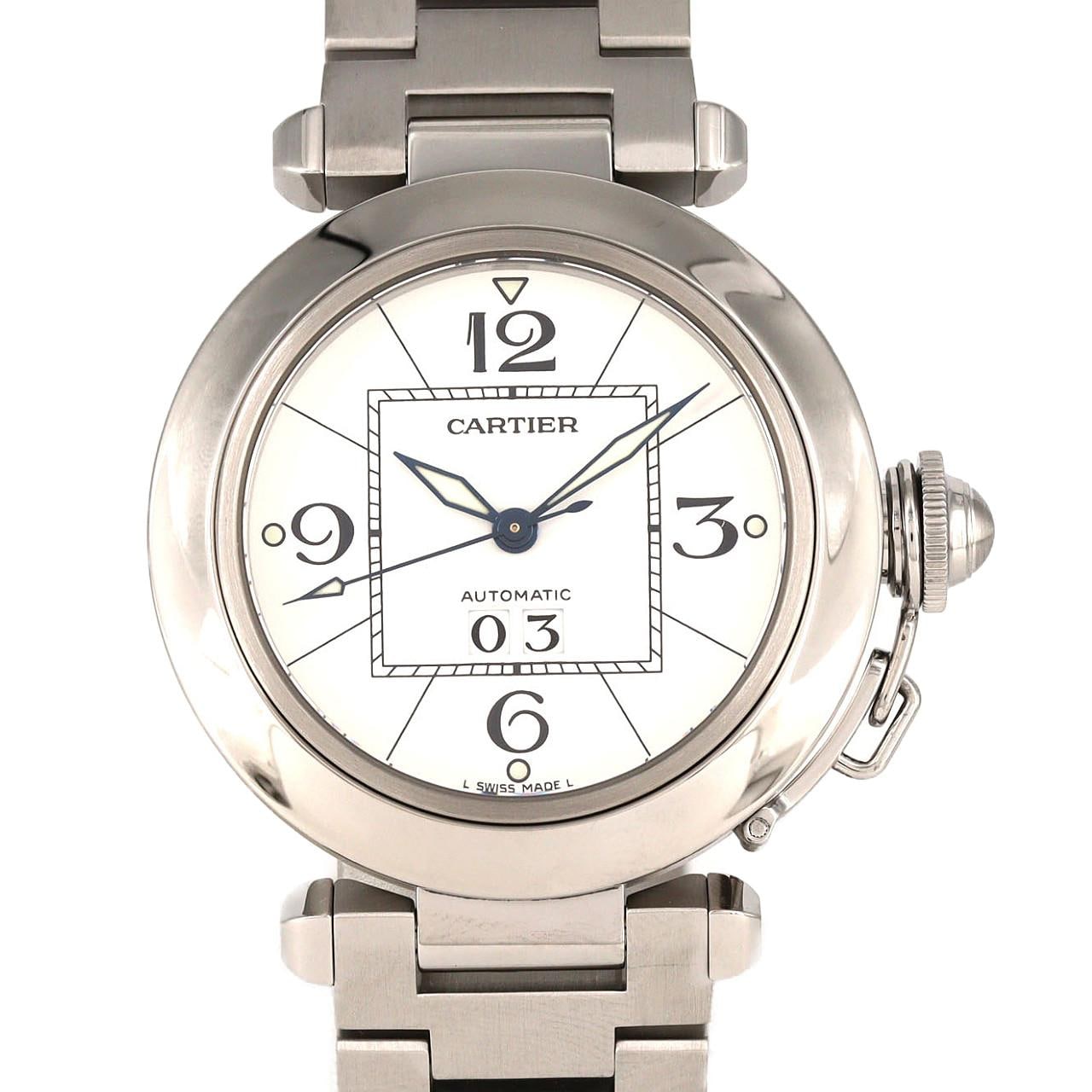 カルティエ パシャCグランデデイト W31055M7 SS 自動巻
