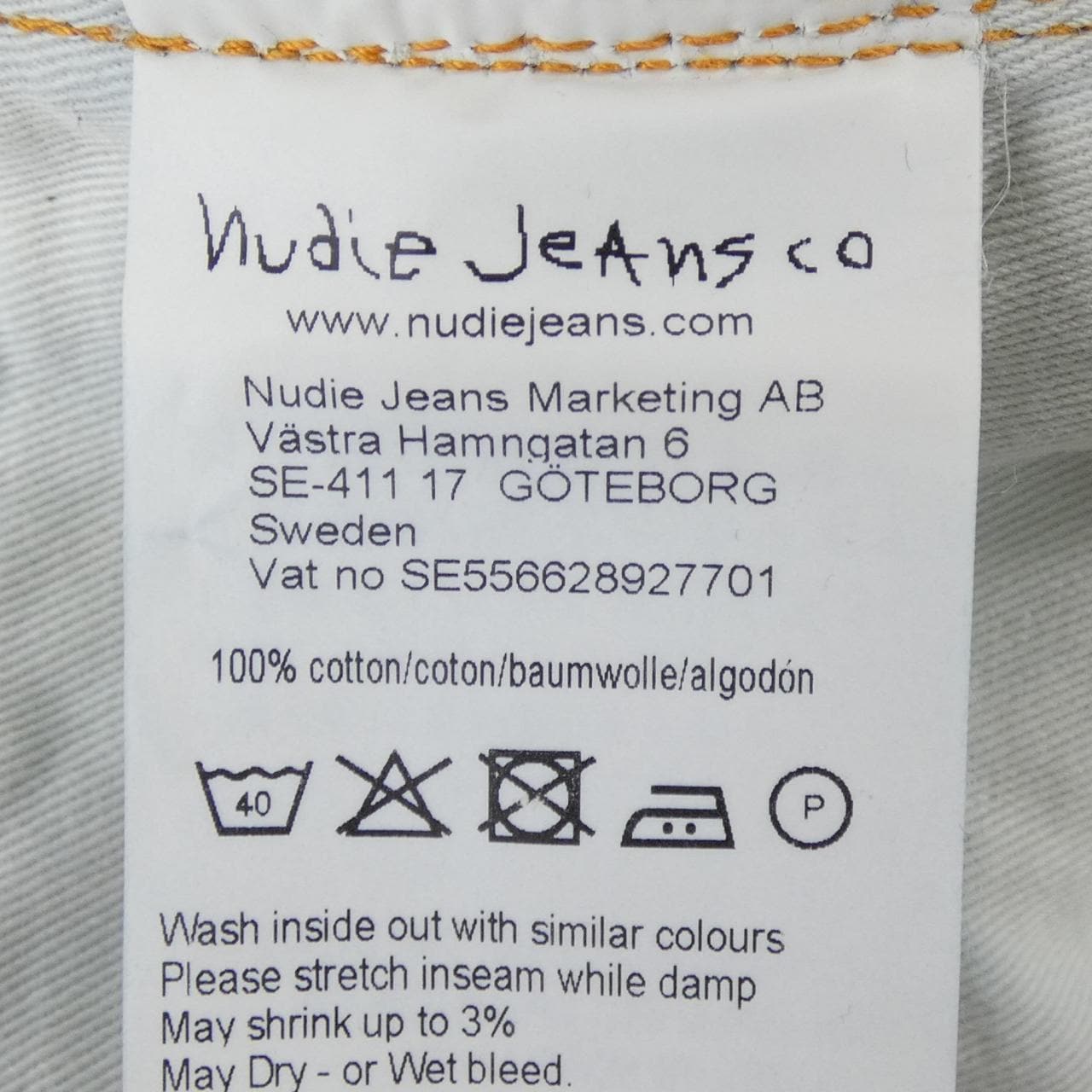 ヌーディージーンズ NUDIE JEANS 112997028Steady ジーンズ
