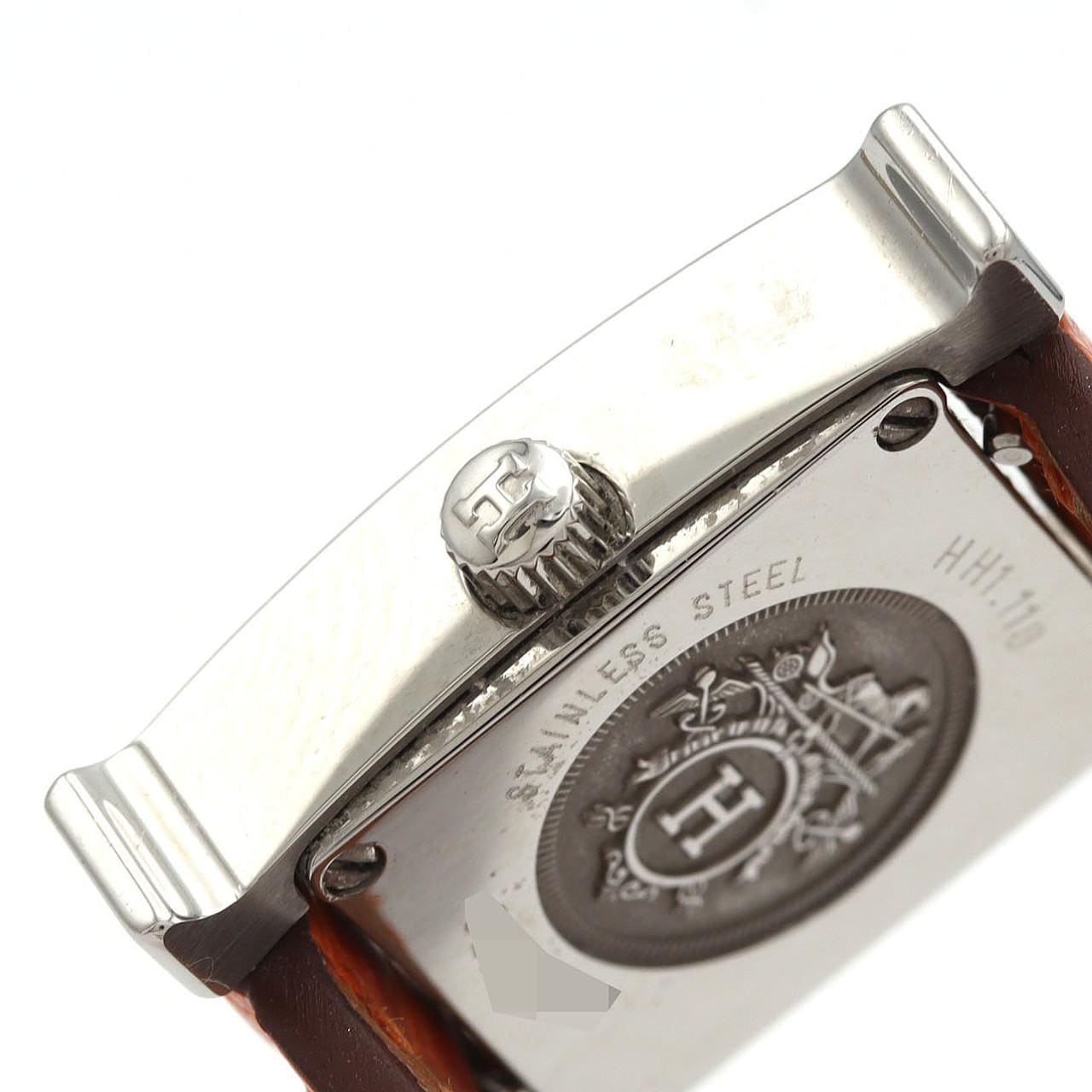 【ノーメンテナンス還元価格】エルメス Hウォッチ･11P HH1.110 SS クォーツ