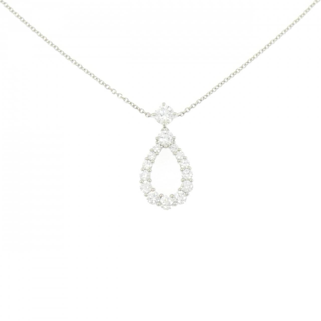 ハリーウィンストン ループ エクストララージ ネックレス 0.26CT