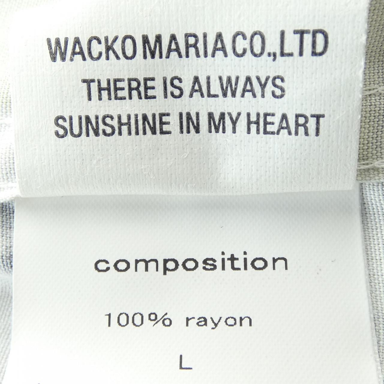 ワコマリア WACKO MARIA シャツ