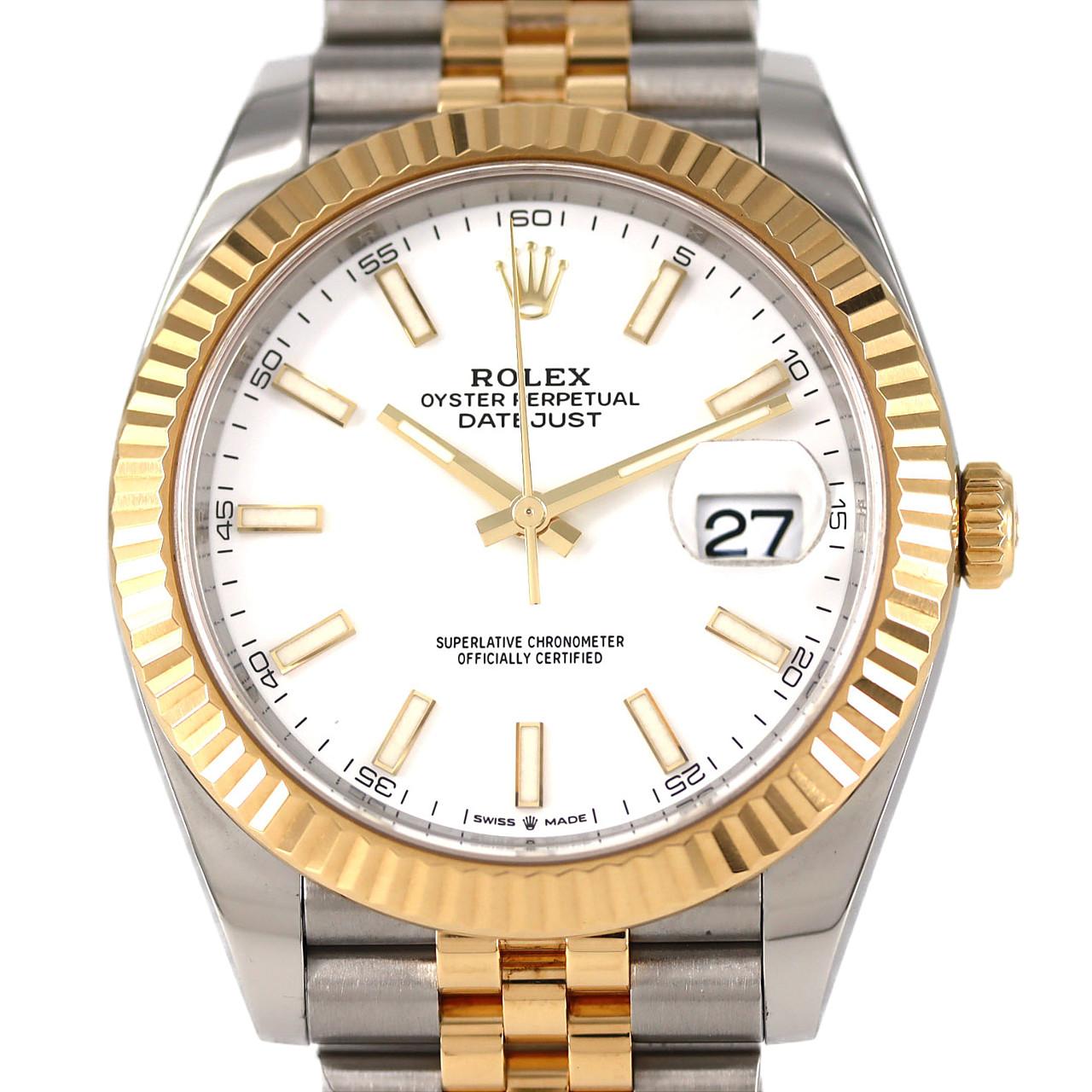 ロレックス デイトジャスト 126333 SSxYG 自動巻 ランダム番