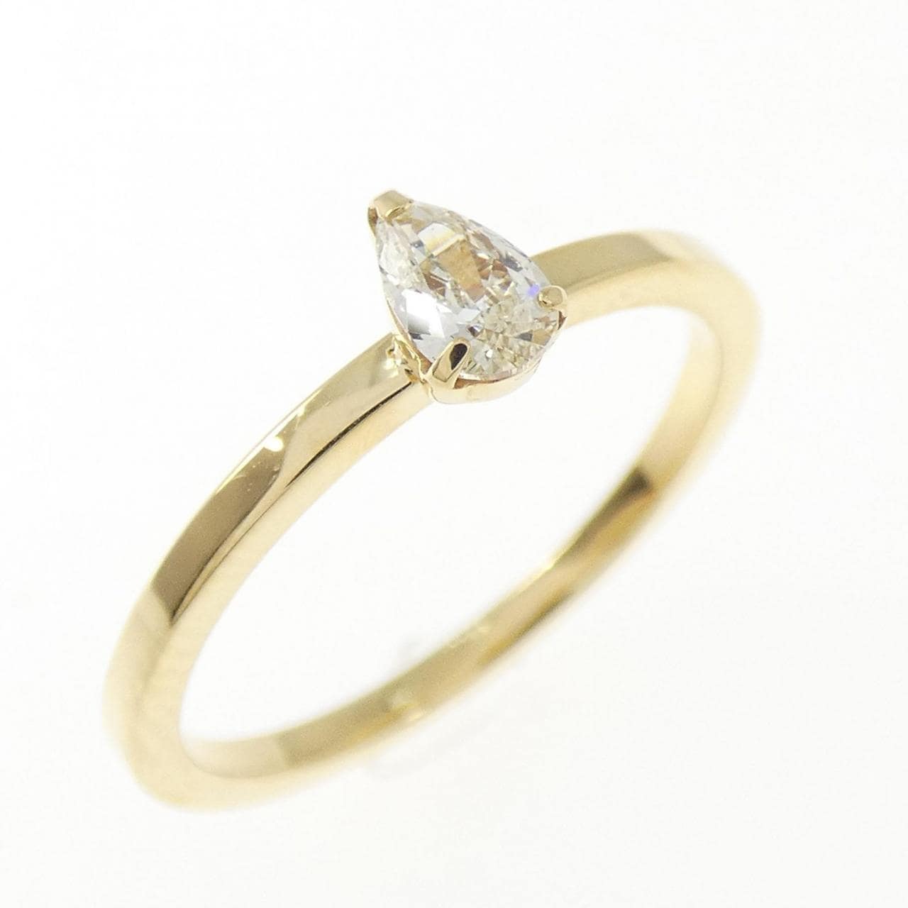 K18YG ダイヤモンド リング 0.13CT