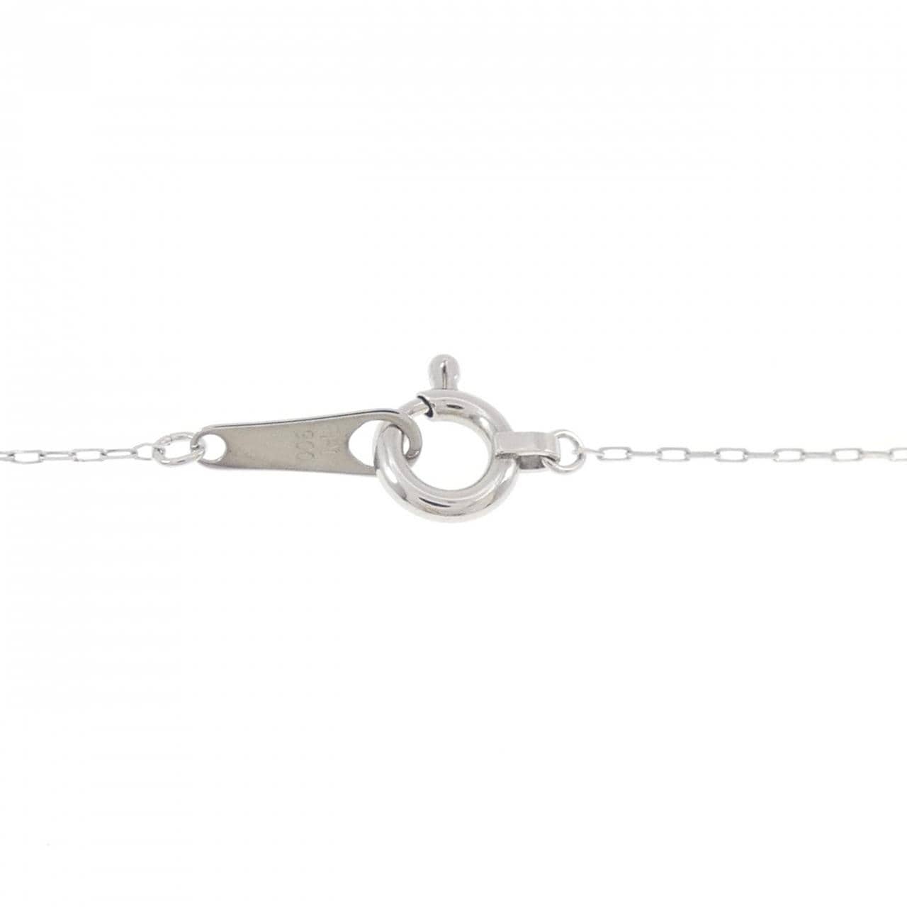 [BRAND NEW] PT900 Cross Diamond Necklace 0.10CT