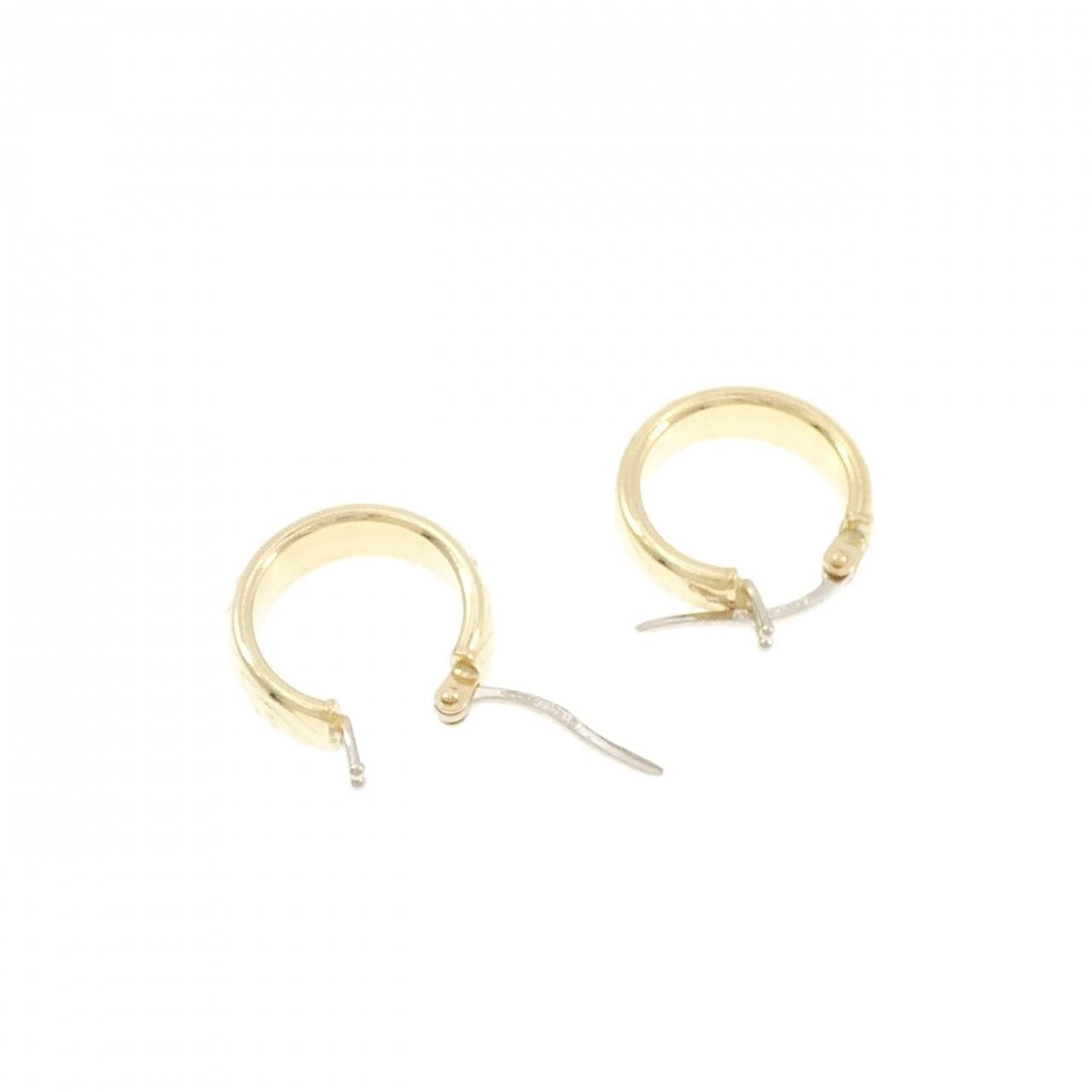 750YG/750WG フープ ピアス