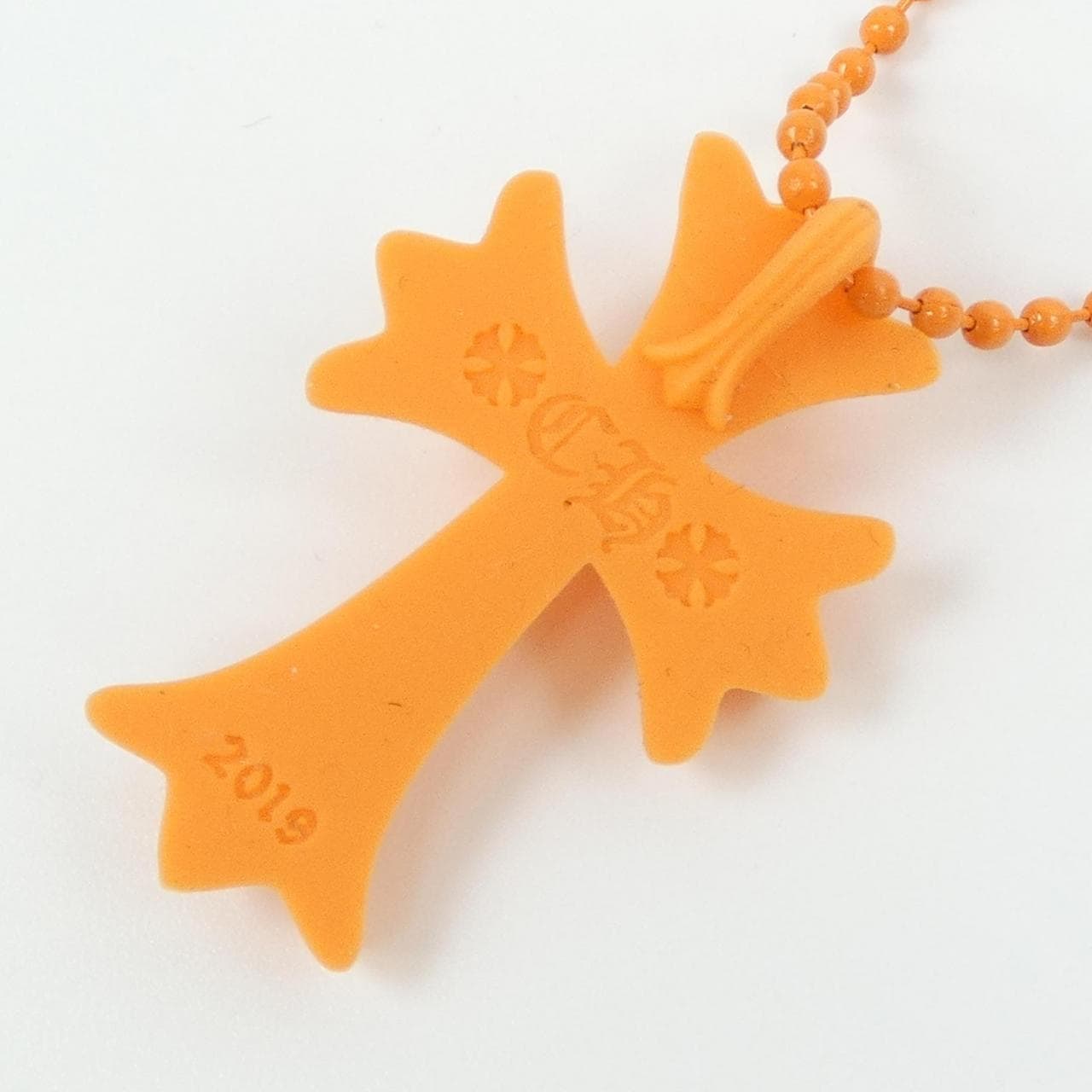 クロムハーツ CHROME HEARTS CH CRS SML PLSTC ORANGE BALL CHAIN 604175364O1BXXX445 ペンダント