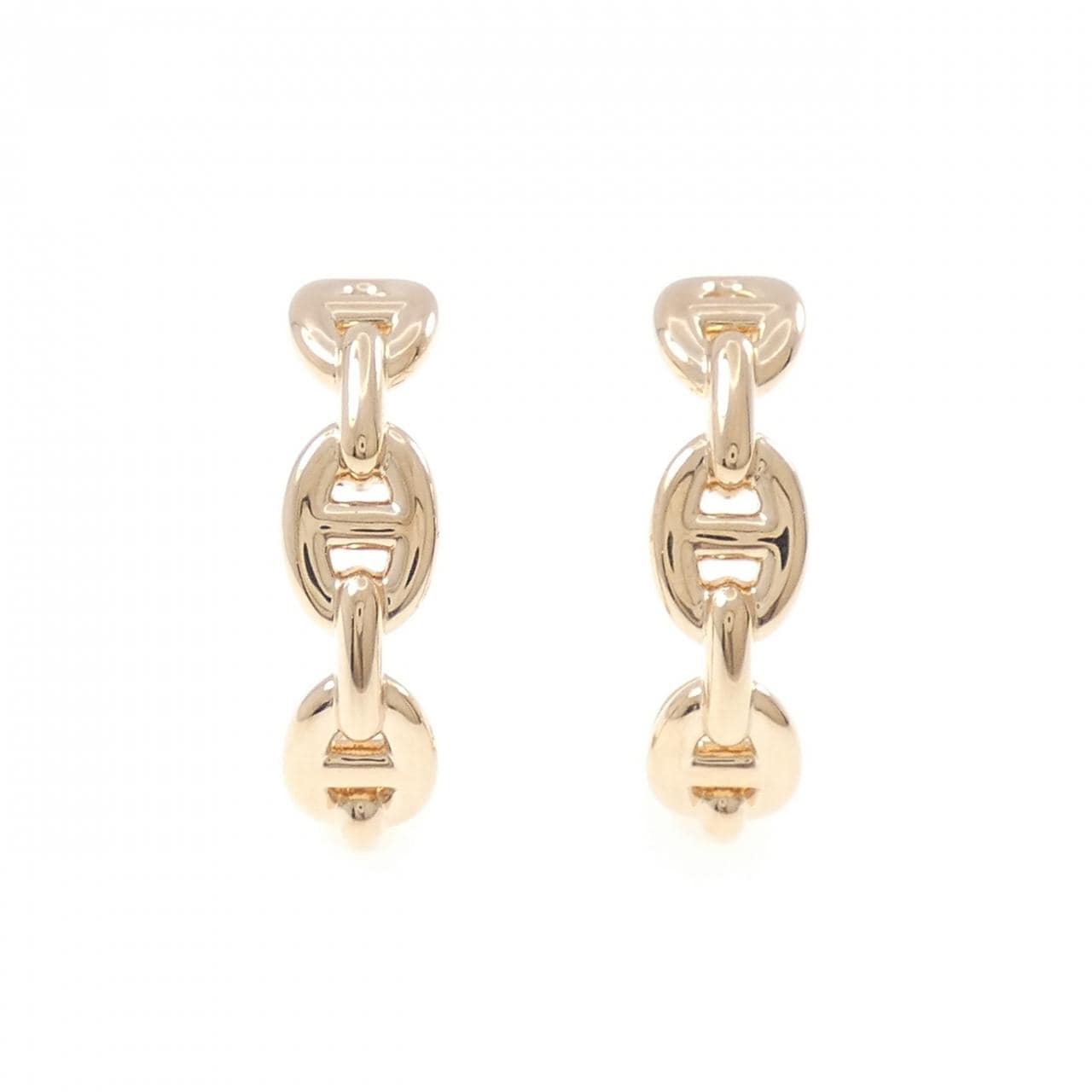 エルメス シェーヌダンクル アンシェネ ピアス