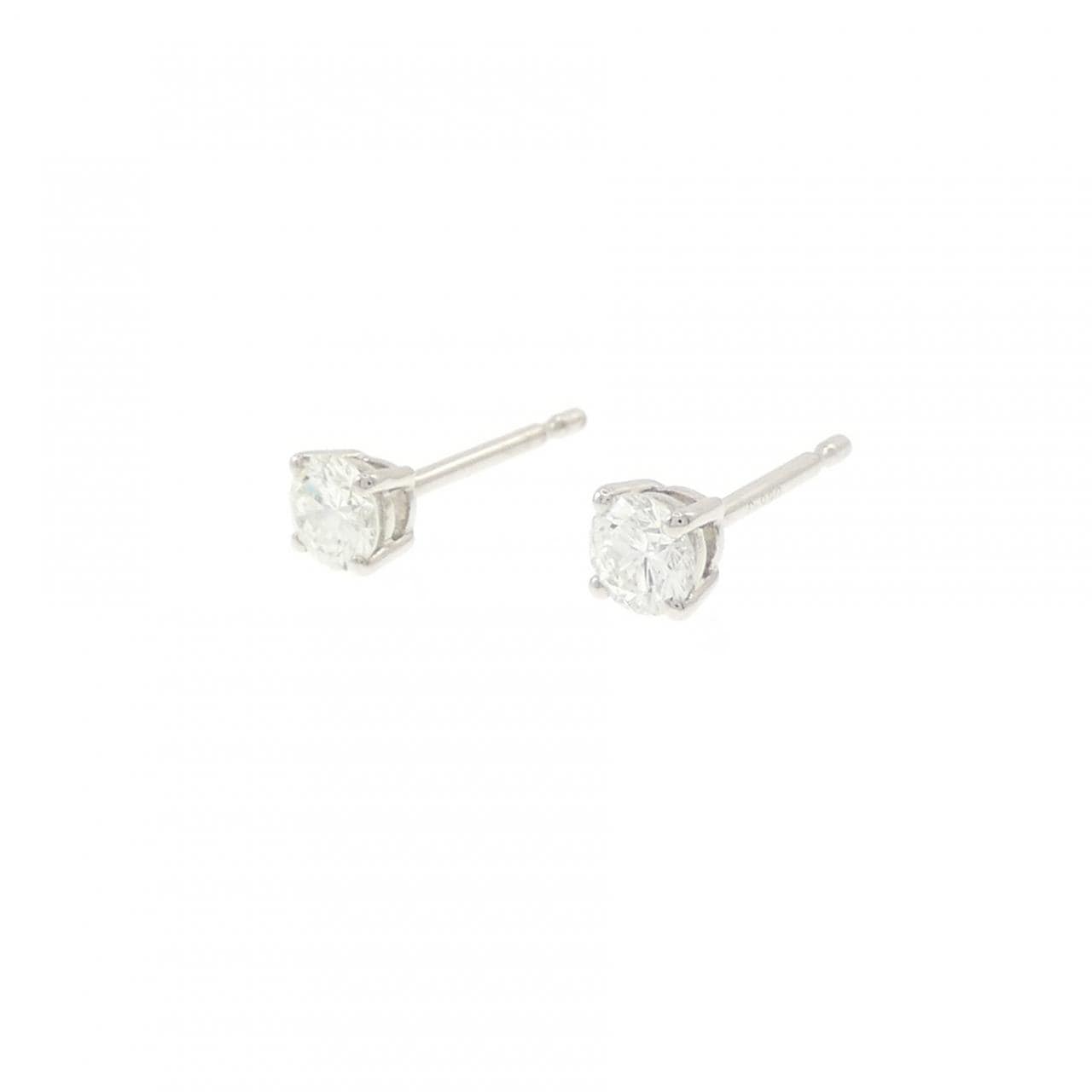 PT900 ダイヤモンド ピアス 0.216CT 0.217CT I VS1-SI1 Good-Fair