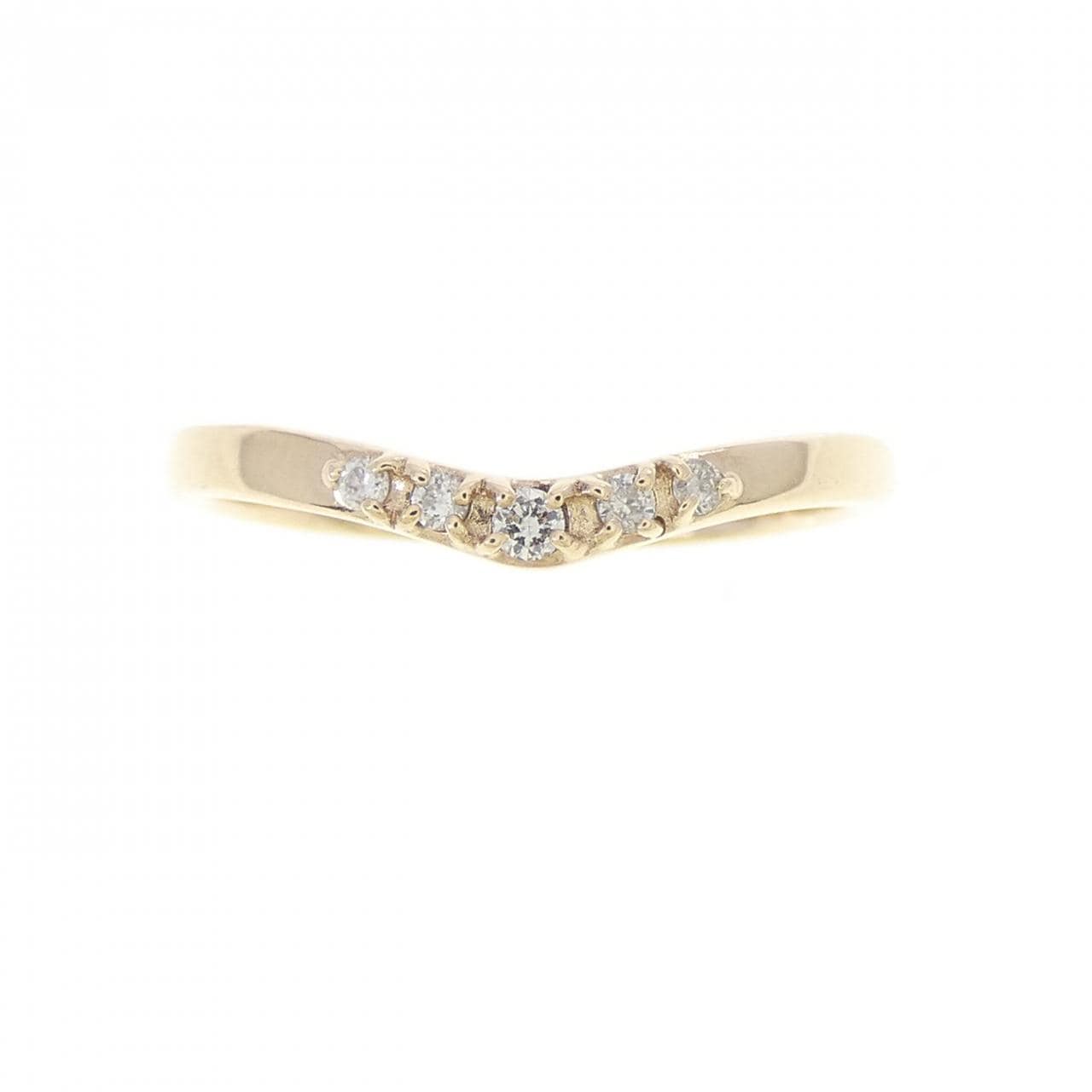 K10PG ダイヤモンド リング 0.05CT