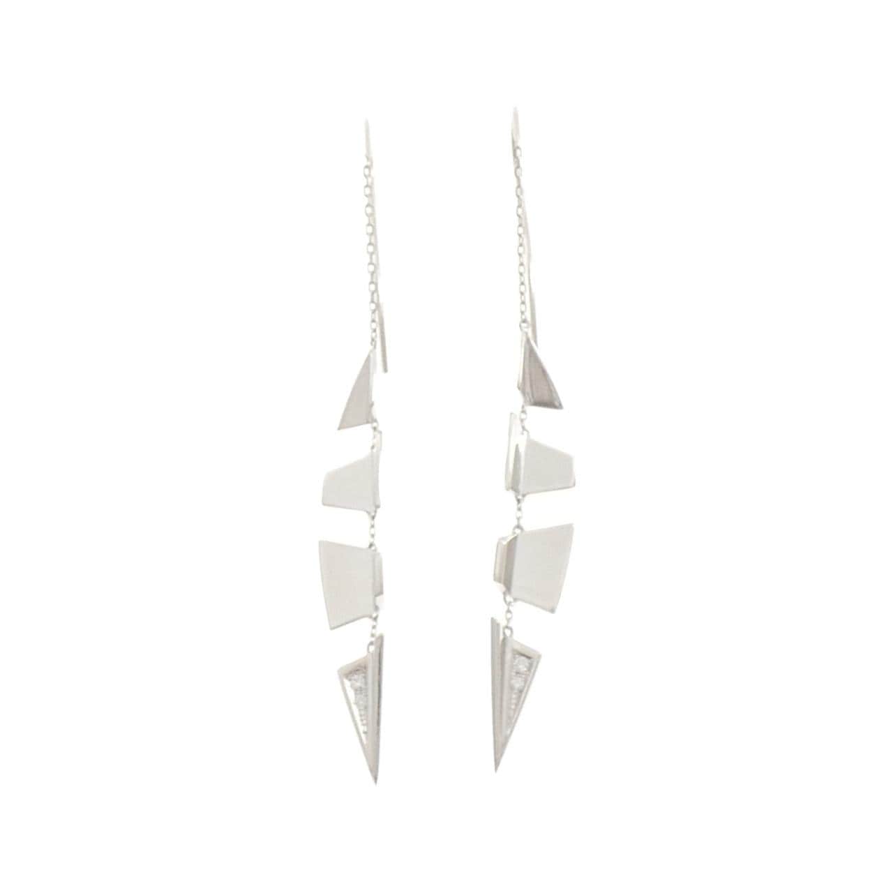 タサキ ダイヤモンド ピアス 0.04CT