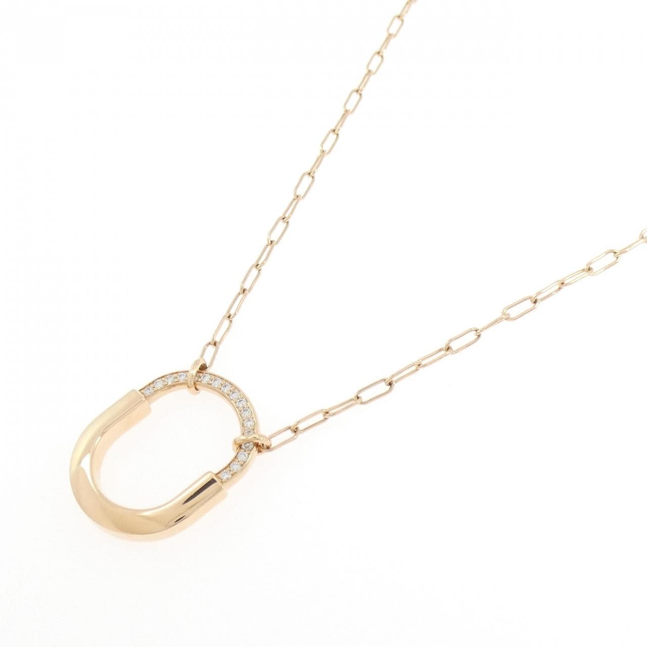 ティファニー ロック ネックレス 0.33CT