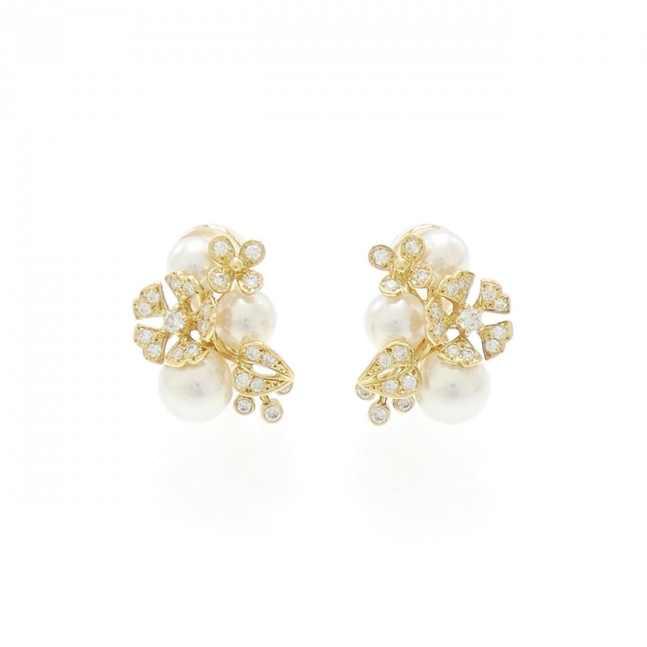 MIKIMOTO Akoya Pearl Earrings