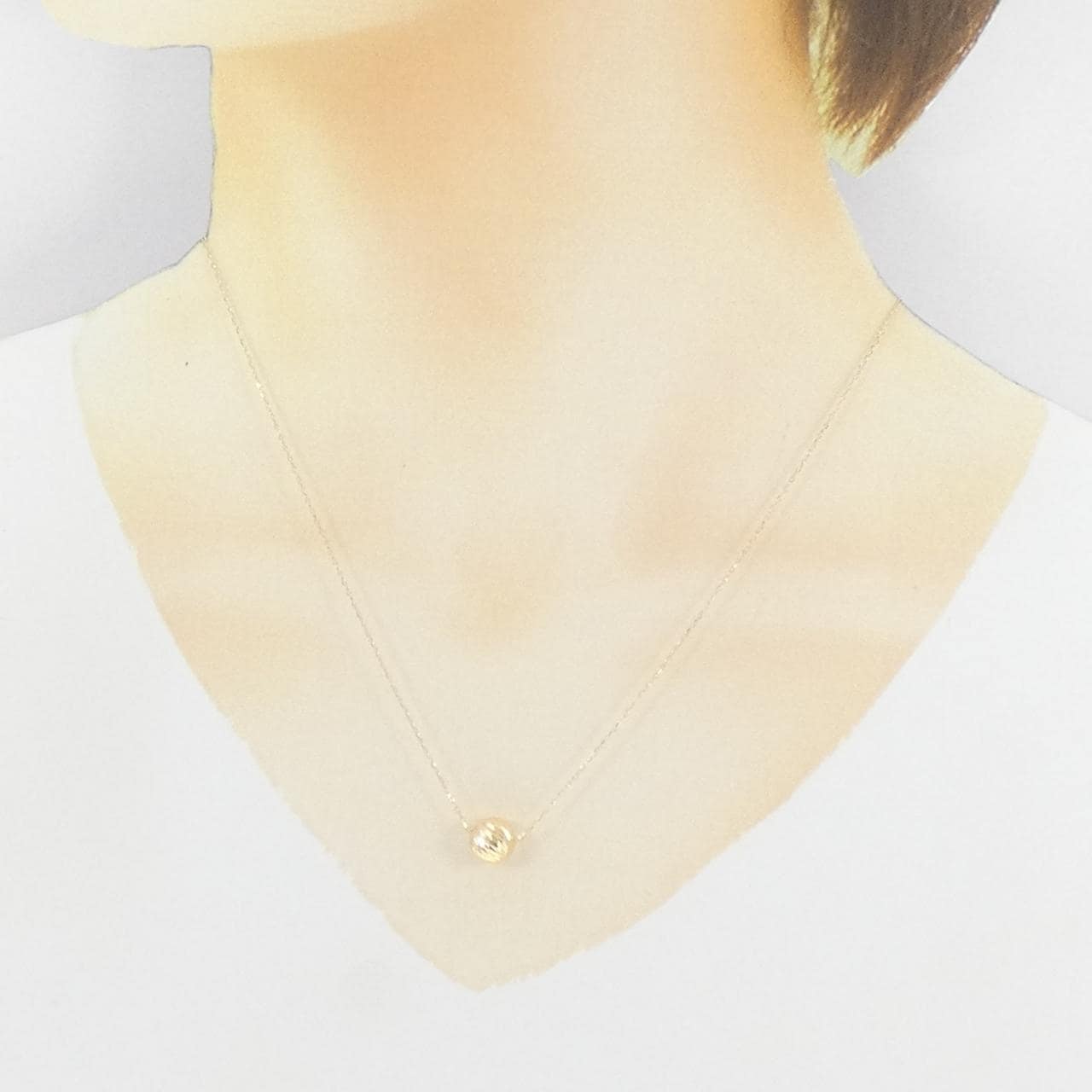 K18YG necklace