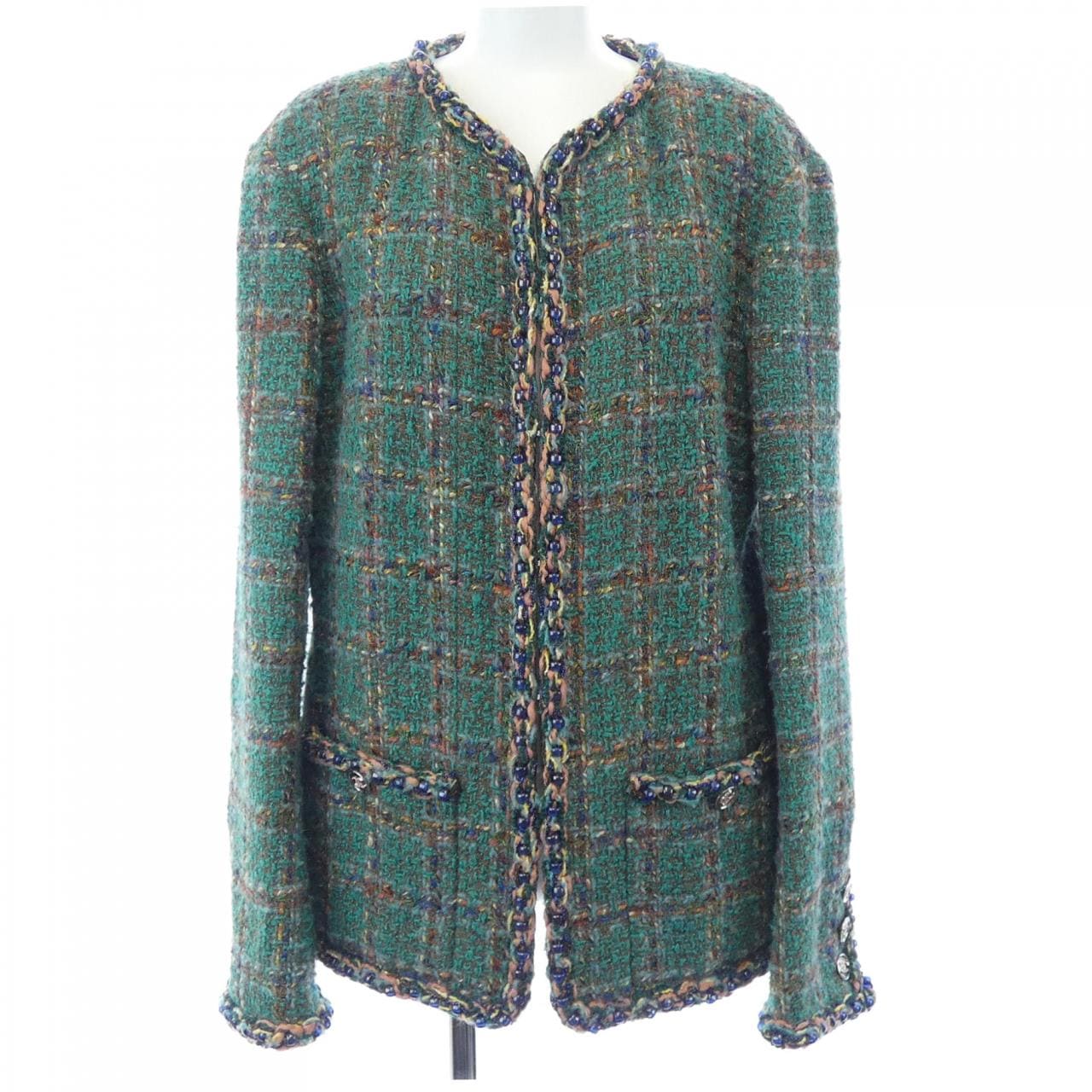 シャネル CHANEL METIERS D'ART LOOK3 P75152V66677 ノーカラージャケット