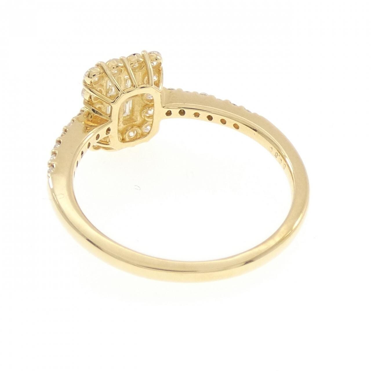 【新品】K18YG ダイヤモンド リング 0.50CT