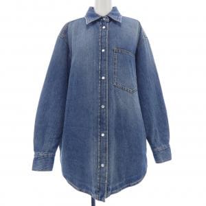 グッチ GUCCI ウォッシュ加工オーガニックデニムシャツ インターロッキングG 772882 XDCT9 デニムジャケット
