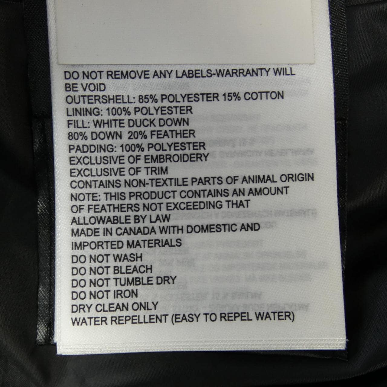カナダグース CANADA GOOSE BLACK LABEL 3804MB MACMILLAN マクミラン ダウンジャケット