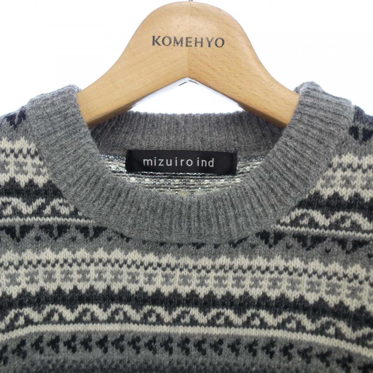 ミズイロインド mizuiro ind ニット