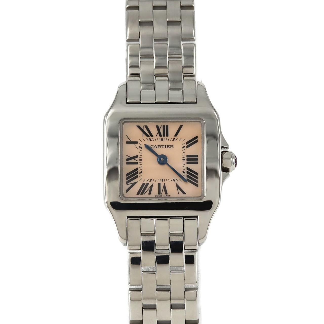 カルティエ サントスドゥモワゼルSM W25075Z5 SS クォーツ