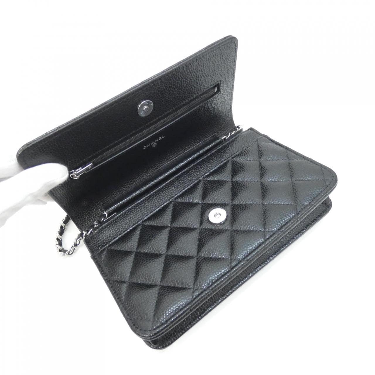 シャネル タイムレスクラシック ライン AP0250 チェーンウォレット