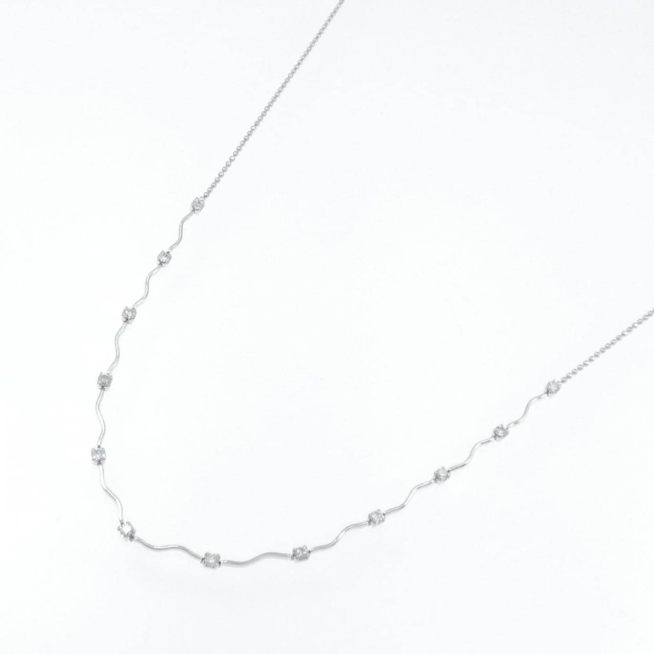PT850 ダイヤモンド ネックレス 0.33CT