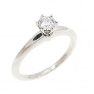 ティファニー クラシックソリティア リング 0.26CT