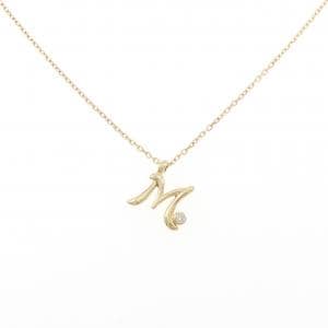 ポンテヴェキオ イニシャル ネックレス 0.01CT