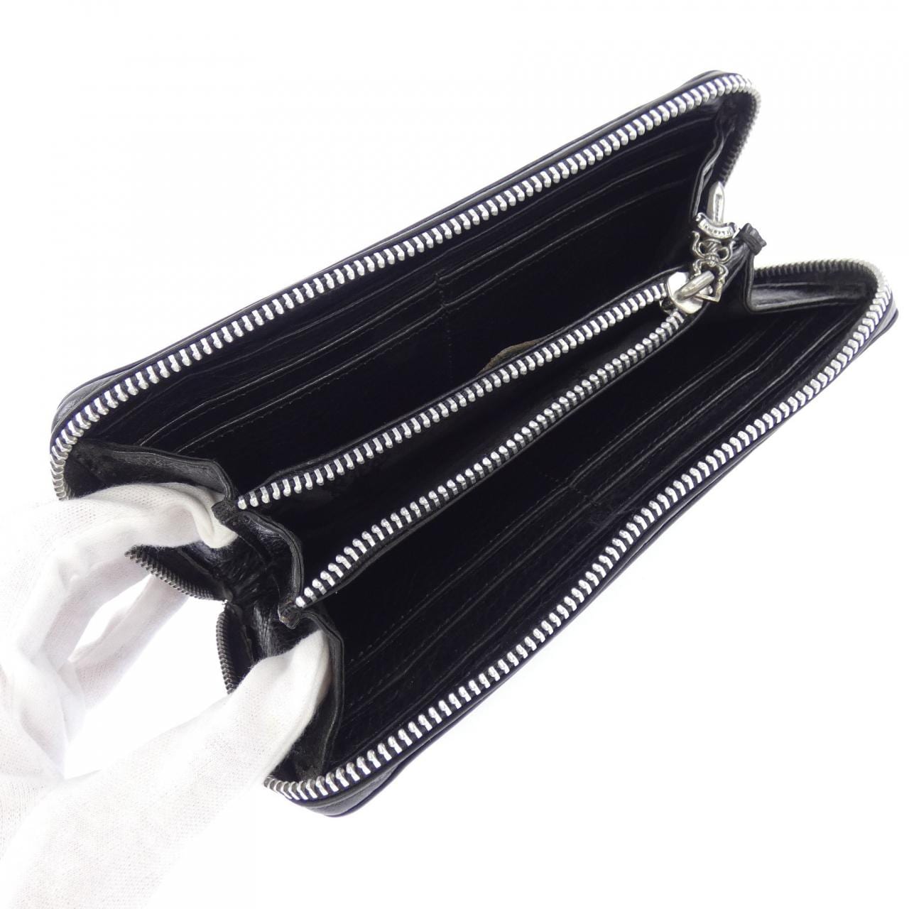 クロムハーツ CHROME HEARTS RC F ZP2 W/TRM FILI PL 2246 304 0632 0900 WALLET