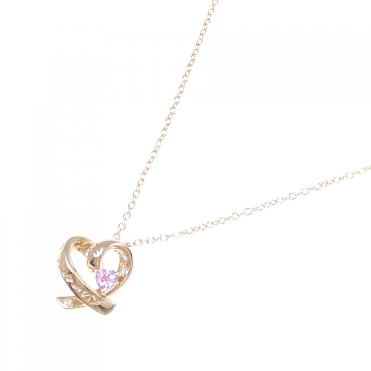 ポンテヴェキオ サファイヤ ネックレス 0.12CT
