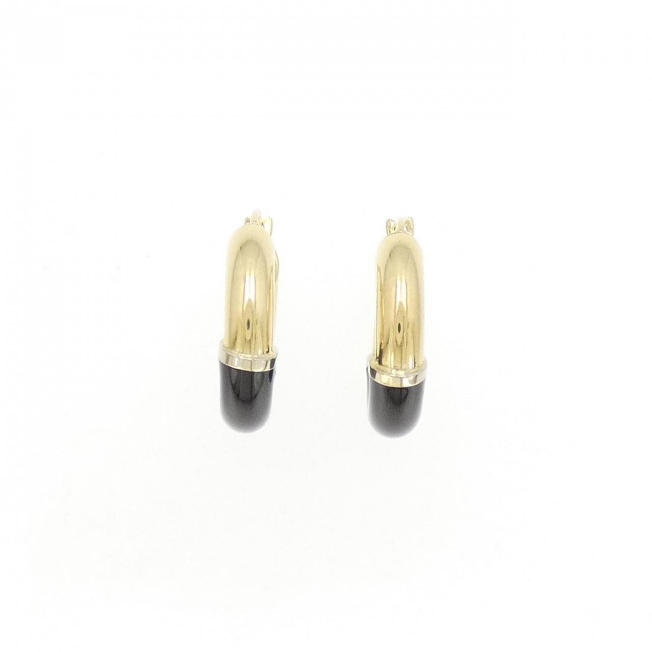 K18YG/K18WG 樹脂 ピアス