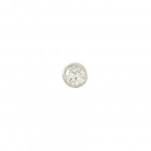 【リメイク】PT900 ダイヤモンド ピアス 0.310CT F I1 Fair 片耳