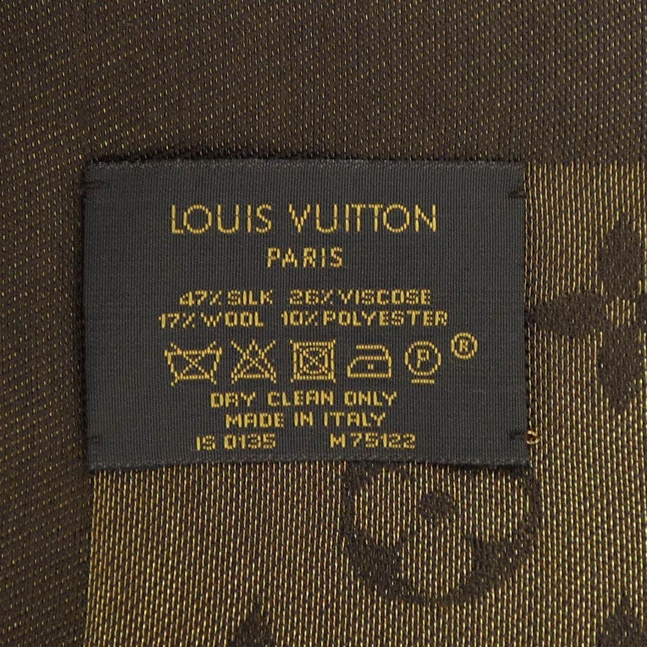 ルイヴィトン LOUIS VUITTON モノグラム シャイン M75122 ショール