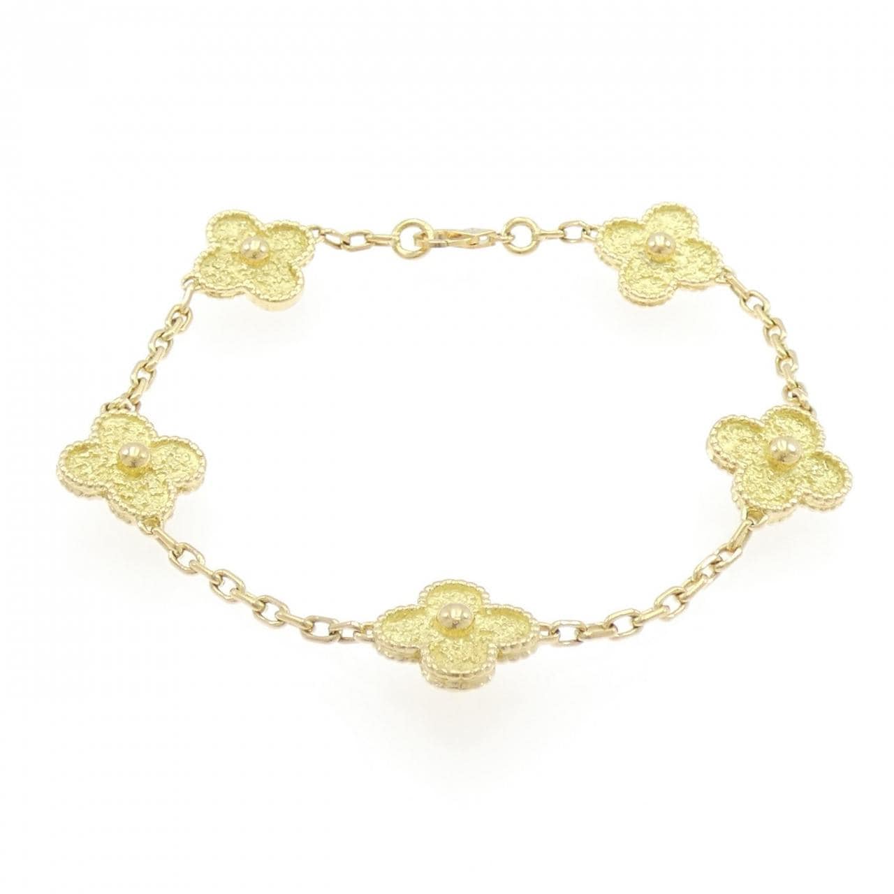 ヴァンクリーフ&アーペル ヴィンテージアルハンブラ 5モチーフ ブレスレット