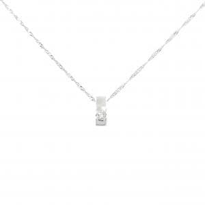 K18WG ダイヤモンド ネックレス 0.05CT