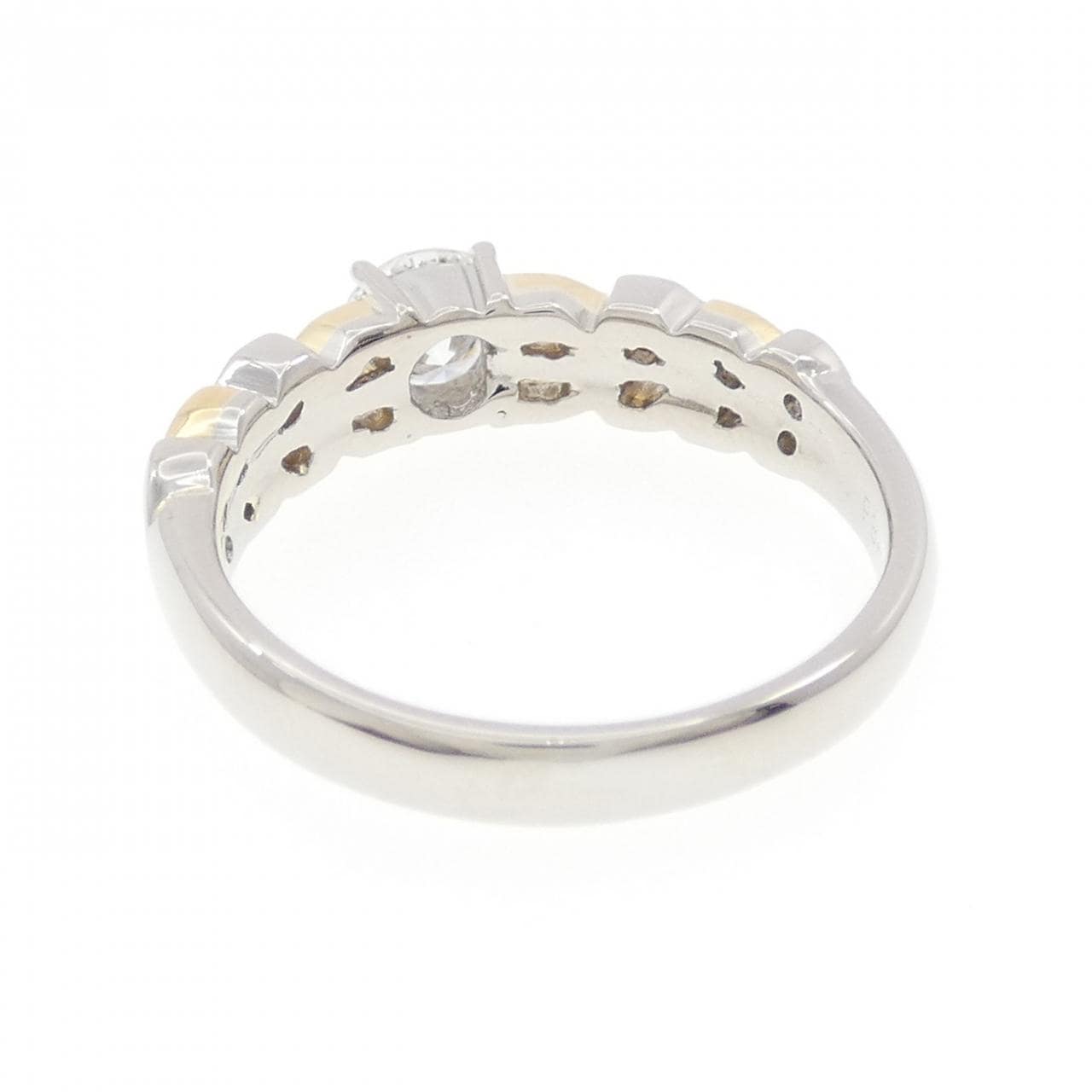 PT900/K18YG ダイヤモンド リング 0.435CT