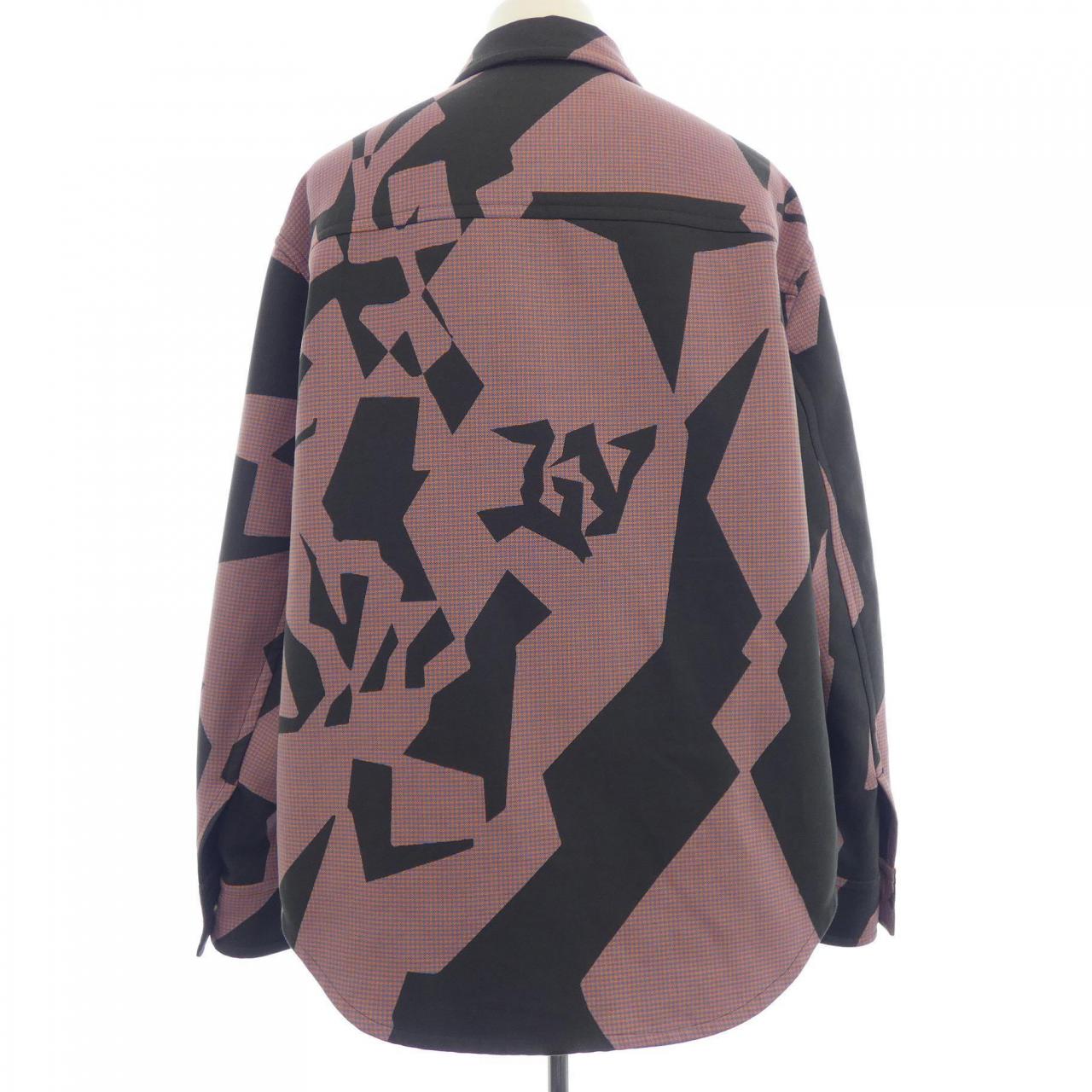 ルイヴィトン LOUIS VUITTON ダブルフェイスオーバーシャツ HOS01WTB4 ジャケット