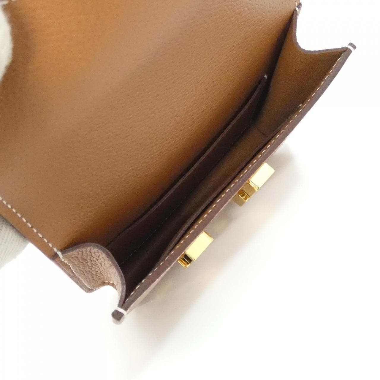 【未使用品】エルメス コンスタンス スリム バイカラー 082501CC 財布