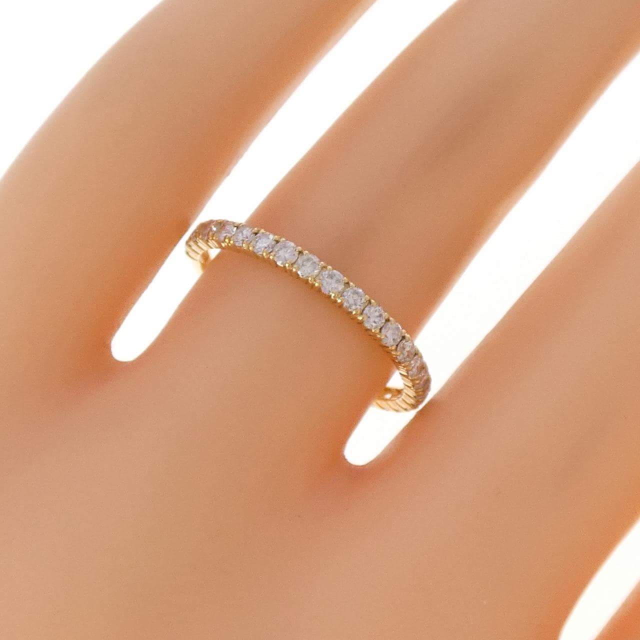 K18YG ダイヤモンド リング 0.50CT