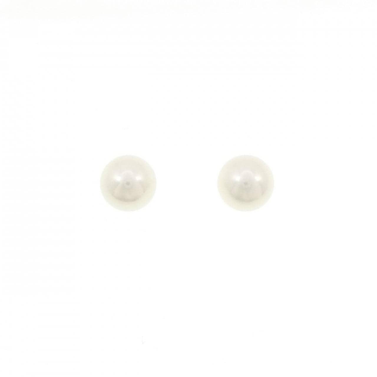 K18YG アコヤパール ピアス 7.2mm